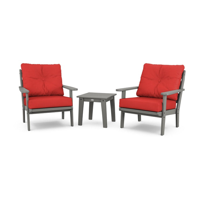 Lakeside 3-Piece Deep Seating Chair Set