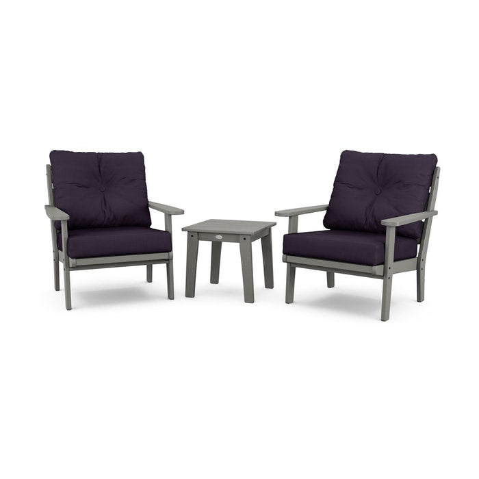 Lakeside 3-Piece Deep Seating Chair Set