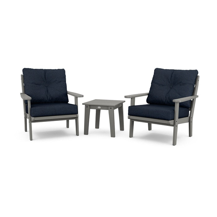 Lakeside 3-Piece Deep Seating Chair Set