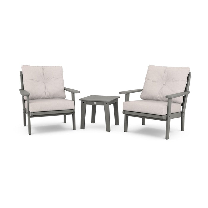 Lakeside 3-Piece Deep Seating Chair Set