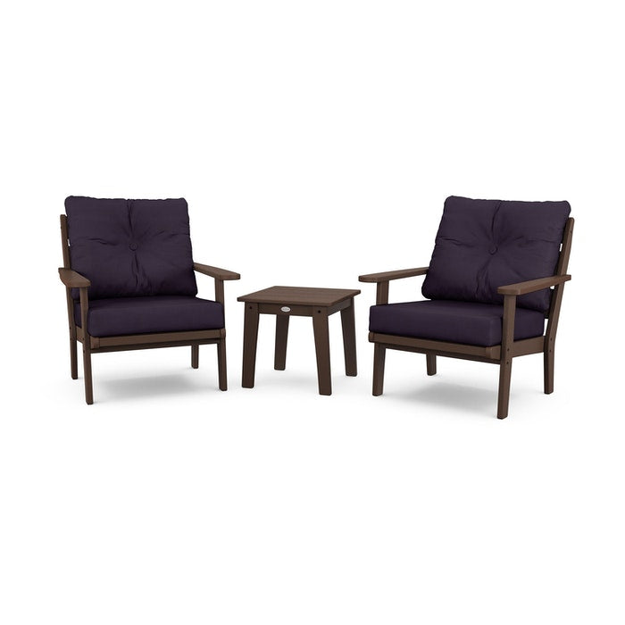 Lakeside 3-Piece Deep Seating Chair Set