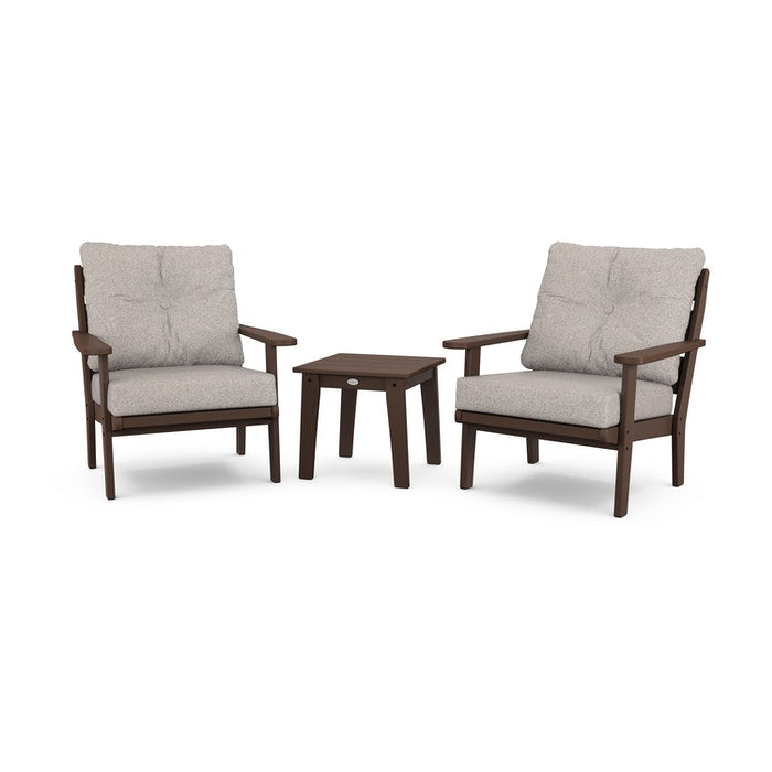 Lakeside 3-Piece Deep Seating Chair Set