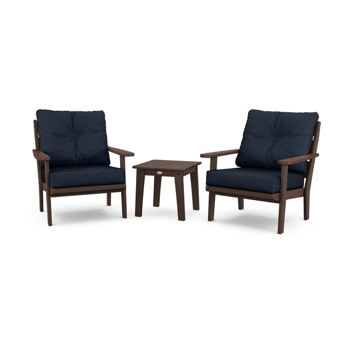 Lakeside 3-Piece Deep Seating Chair Set