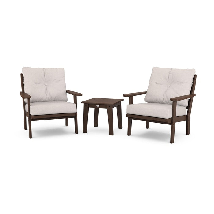 Lakeside 3-Piece Deep Seating Chair Set
