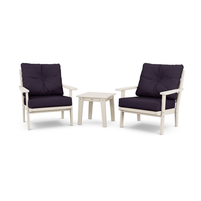 Lakeside 3-Piece Deep Seating Chair Set