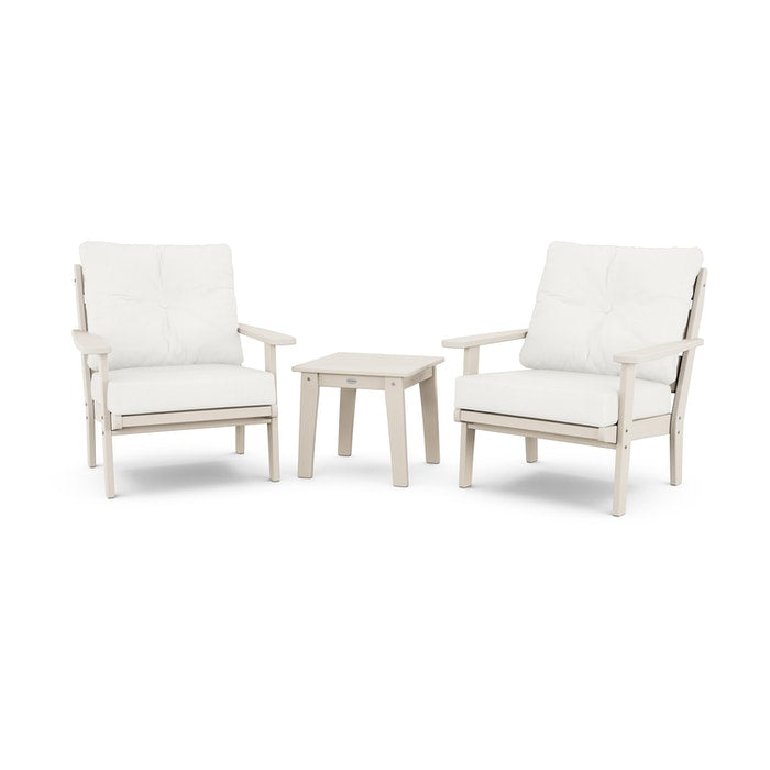 Lakeside 3-Piece Deep Seating Chair Set