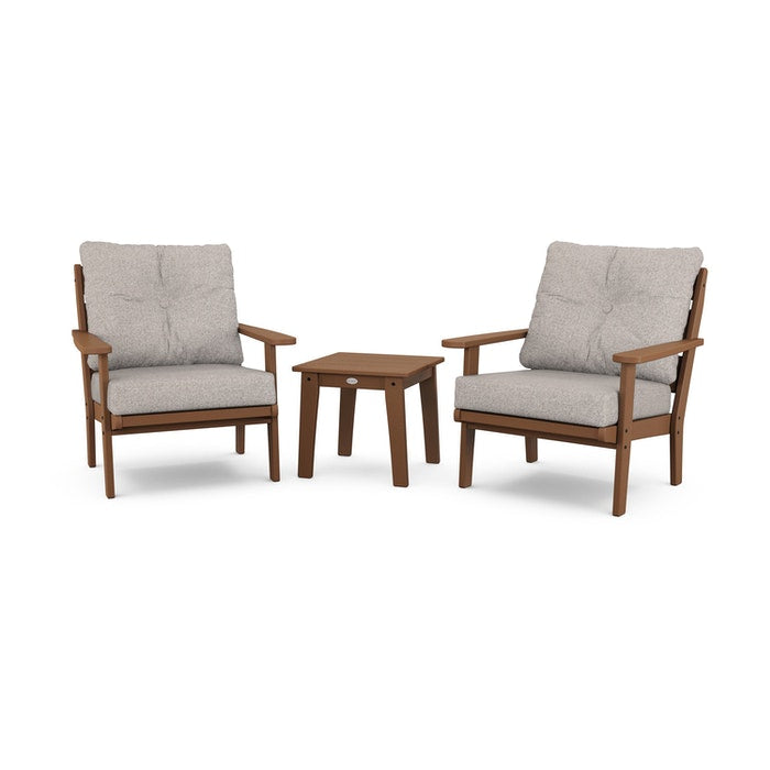 Lakeside 3-Piece Deep Seating Chair Set