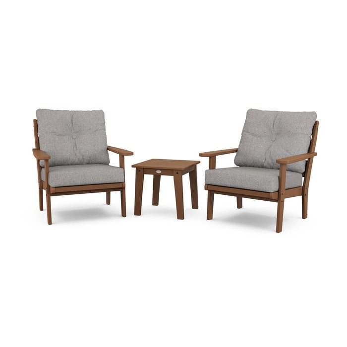 Lakeside 3-Piece Deep Seating Chair Set