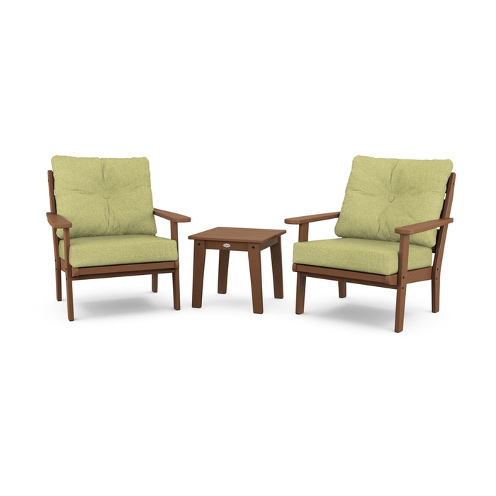 Lakeside 3-Piece Deep Seating Chair Set