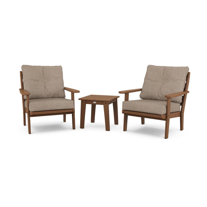 Lakeside 3-Piece Deep Seating Chair Set