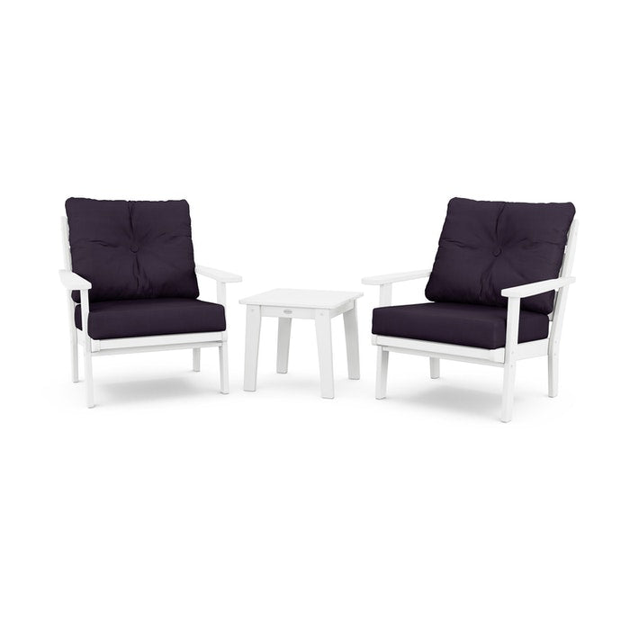 Lakeside 3-Piece Deep Seating Chair Set