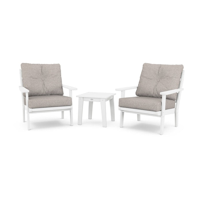 Lakeside 3-Piece Deep Seating Chair Set