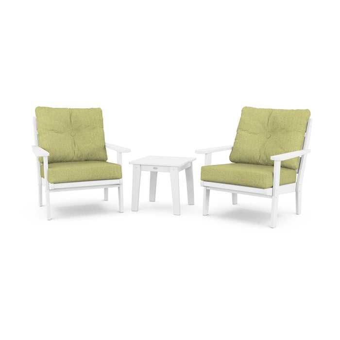 Lakeside 3-Piece Deep Seating Chair Set