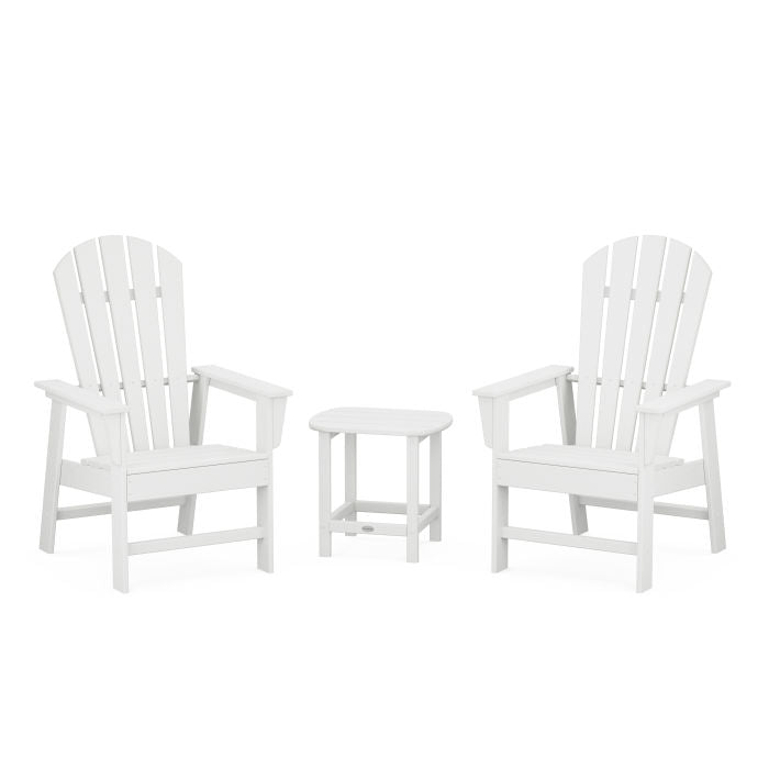 South Beach Casual Chair 3-Piece Set with 18" South Beach Side Table