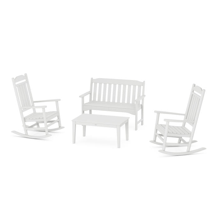 Cottage Legacy Rocking Chair 4-Piece Porch Set