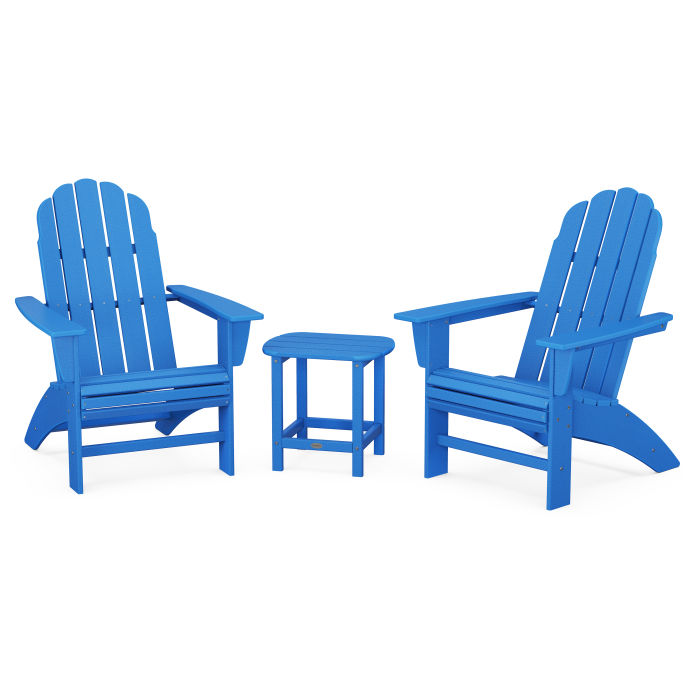 umbra　Oh Chair　サーフブルー　２脚セット　中古 Emma and Oliver Set of 2 Navy Modern Dual Slat Back Indoor/Outdoor