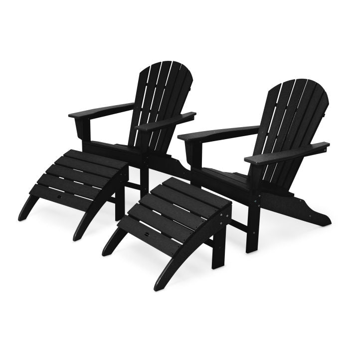 South Beach 4-Piece Adirondack Set