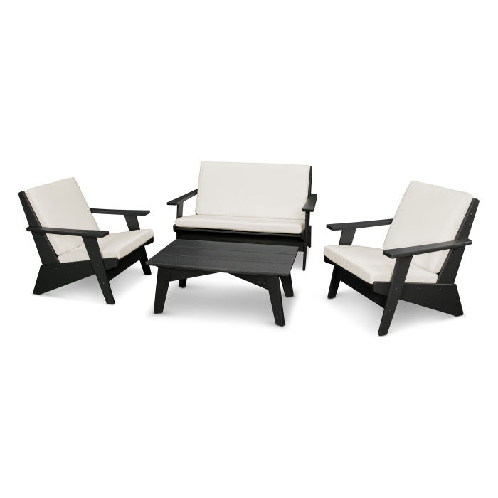 Riviera Modern Lounge 4-Piece Set