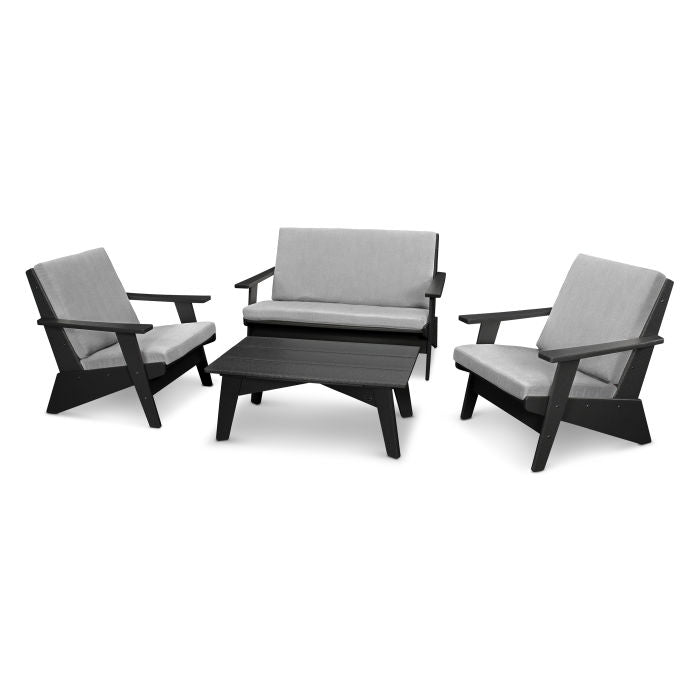 Riviera Modern Lounge 4-Piece Set