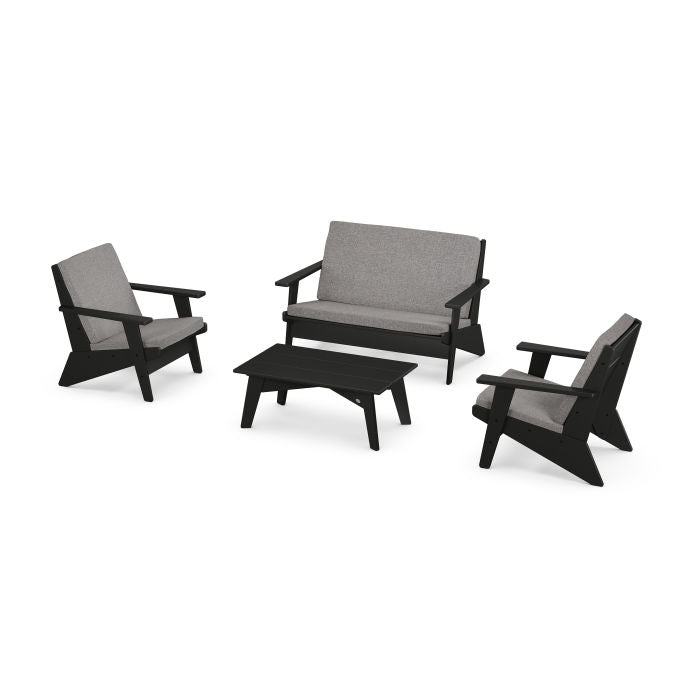 Riviera Modern Lounge 4-Piece Set