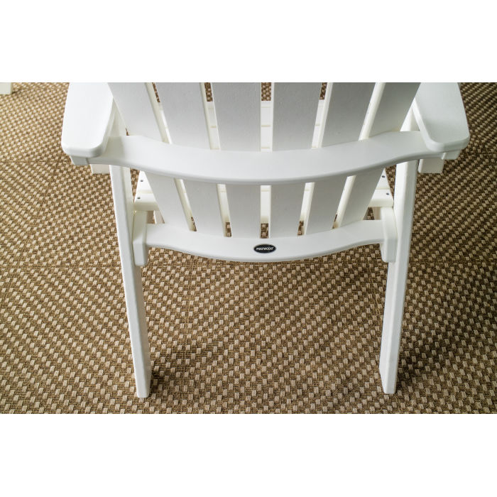 Nautical Curveback Adirondack 7-Piece Dining Set with Trestle Legs