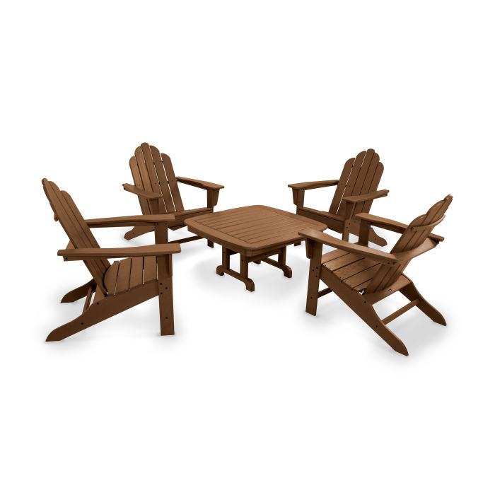 Long Island Adirondack 5-Piece Conversation Group
