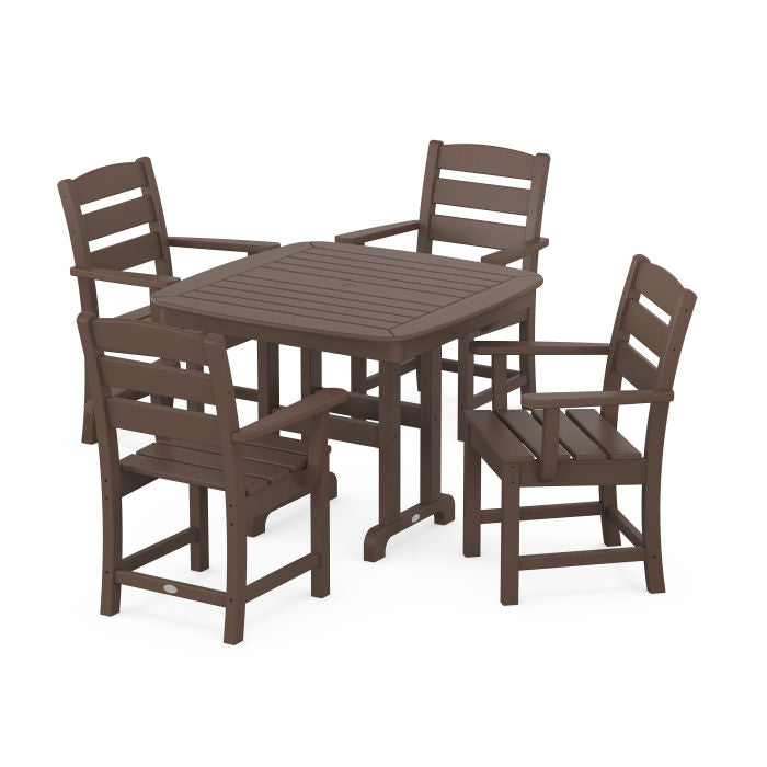 Lakeside 5-Piece Arm Chair Dining Set