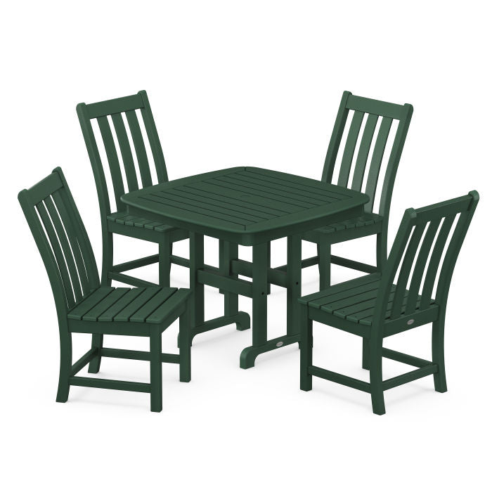 Vineyard 5-Piece Side Chair Dining Set