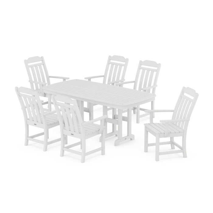 Country Living Arm Chair 7-Piece Dining Set