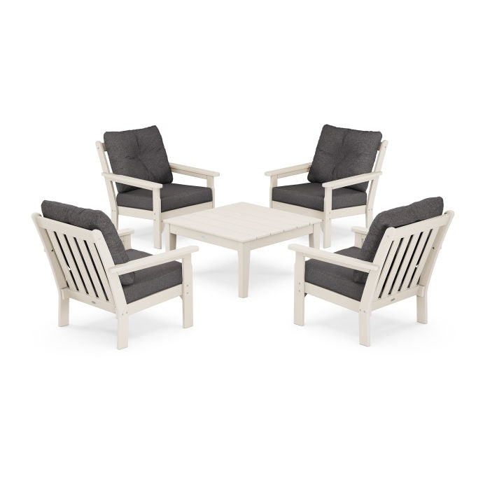 Vineyard 5-Piece Deep Seating Conversation Set