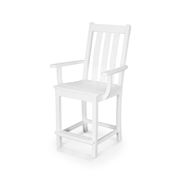 Vineyard Counter Arm Chair