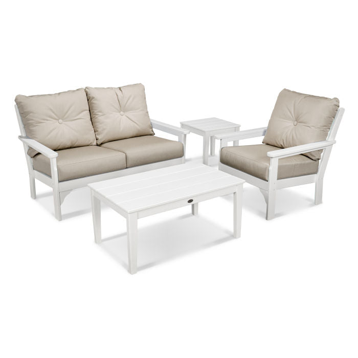 Vineyard 4-Piece Deep Seating Set