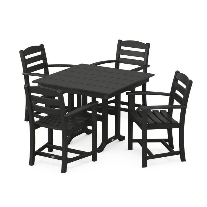 La Casa Café 5-Piece Farmhouse Dining Set