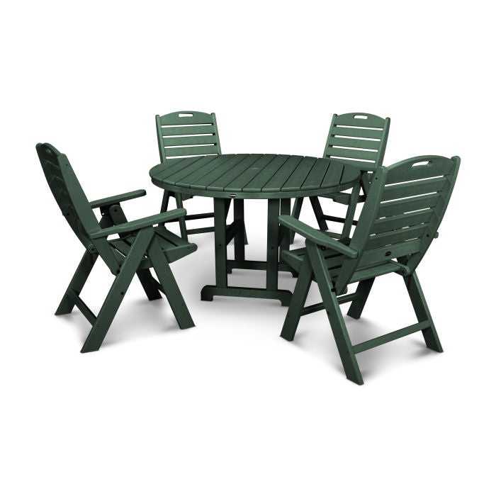 Nautical 5-Piece Dining Set