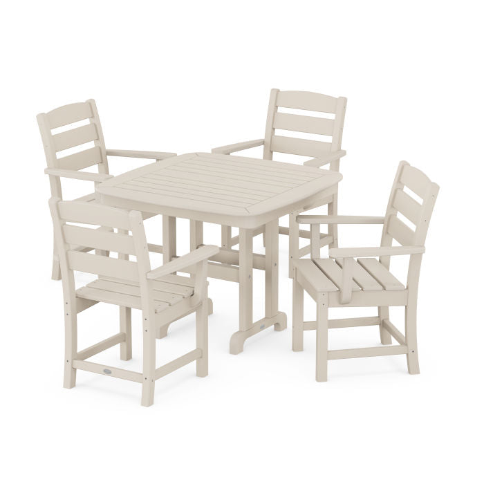 Lakeside 5-Piece Arm Chair Dining Set