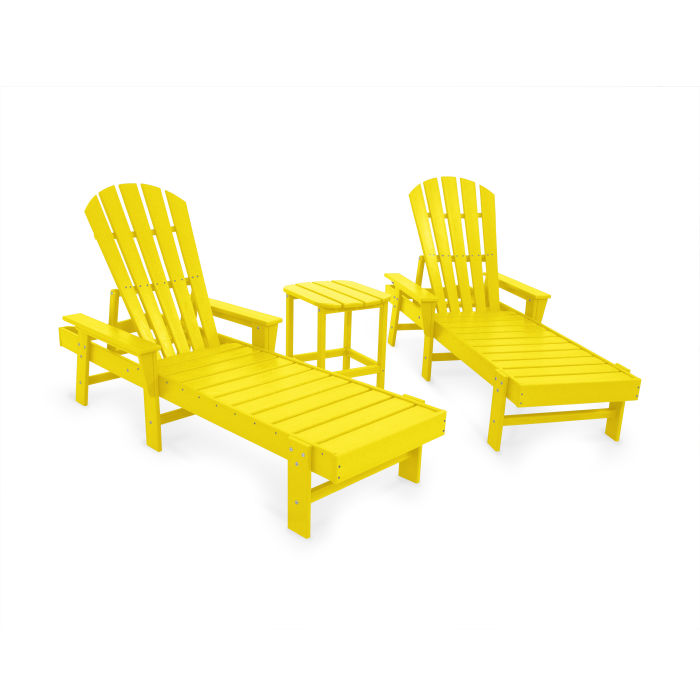 South Beach Chaise 3-Piece Set