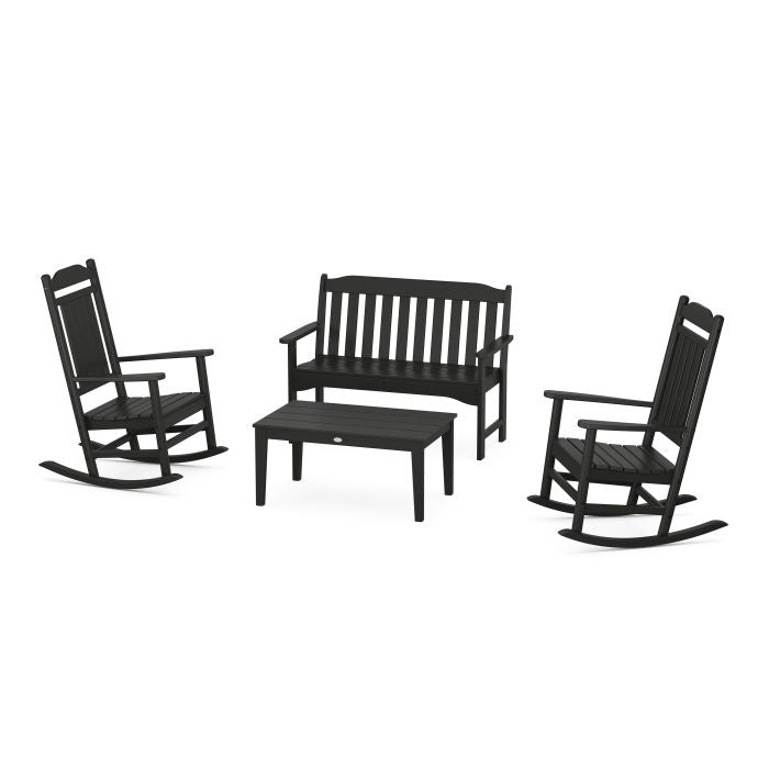 Cottage Legacy Rocking Chair 4-Piece Porch Set