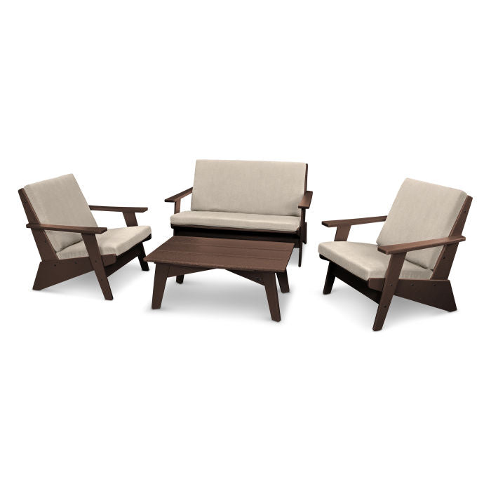Riviera Modern Lounge 4-Piece Set