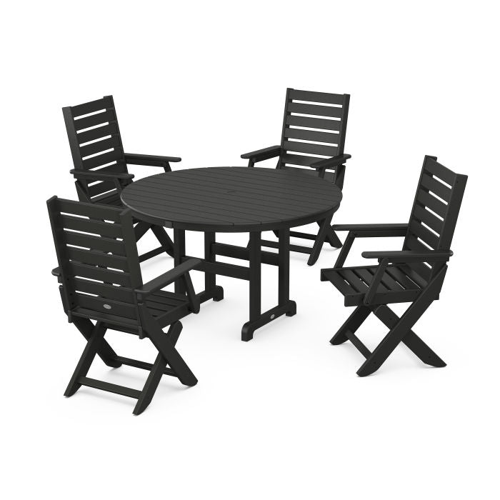 Captain 5-Piece Round Dining Set