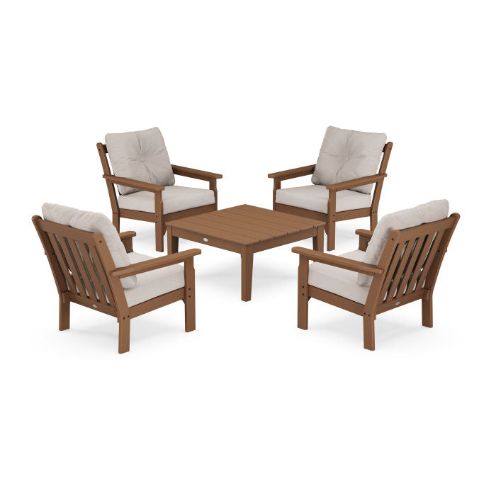 Vineyard 5-Piece Deep Seating Conversation Set