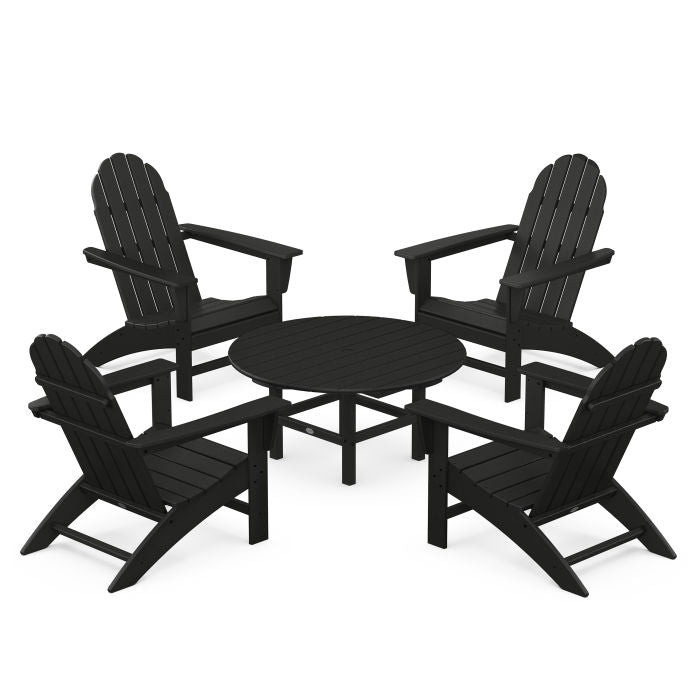 Vineyard 5-Piece Adirondack Chair Conversation Set