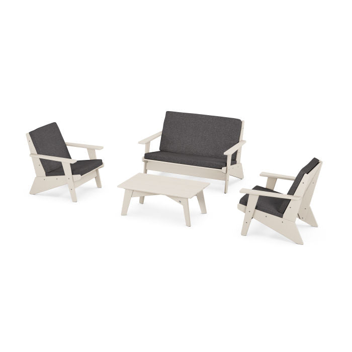 Riviera Modern Lounge 4-Piece Set