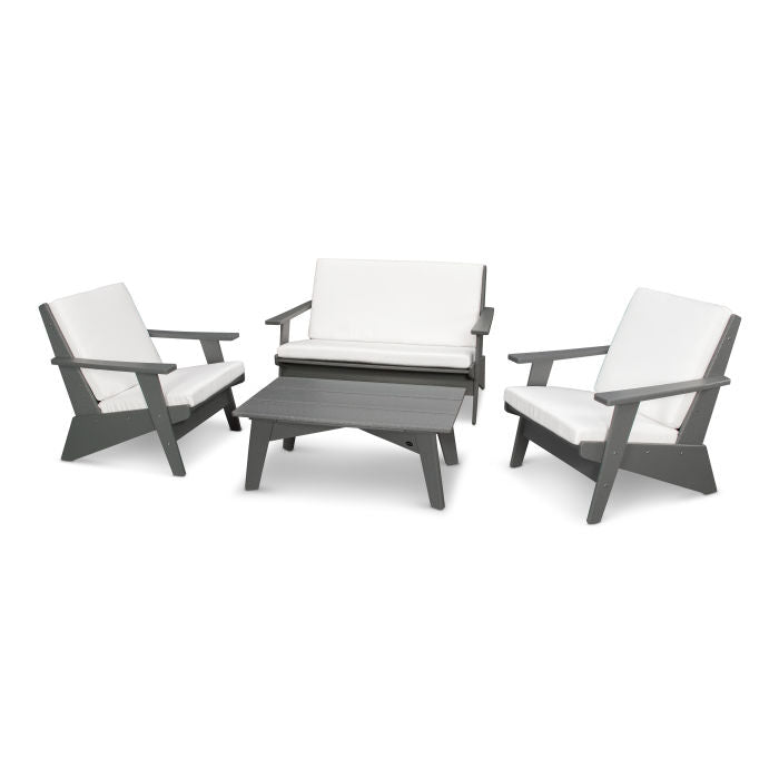 Riviera Modern Lounge 4-Piece Set