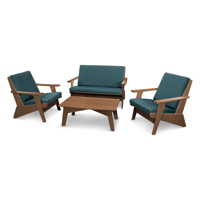 Riviera Modern Lounge 4-Piece Set
