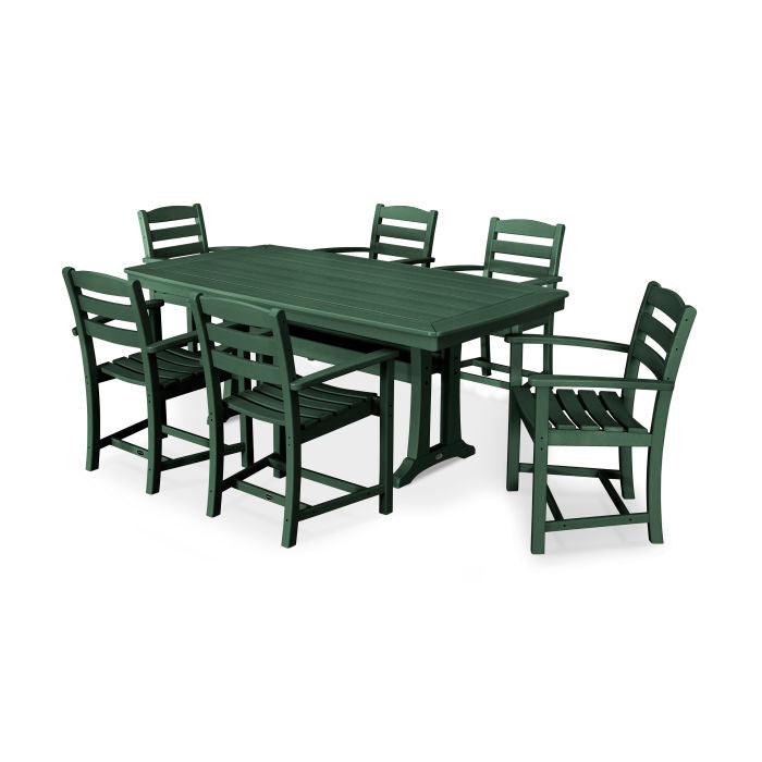 La Casa Café 7-Piece Arm Chair Dining Set