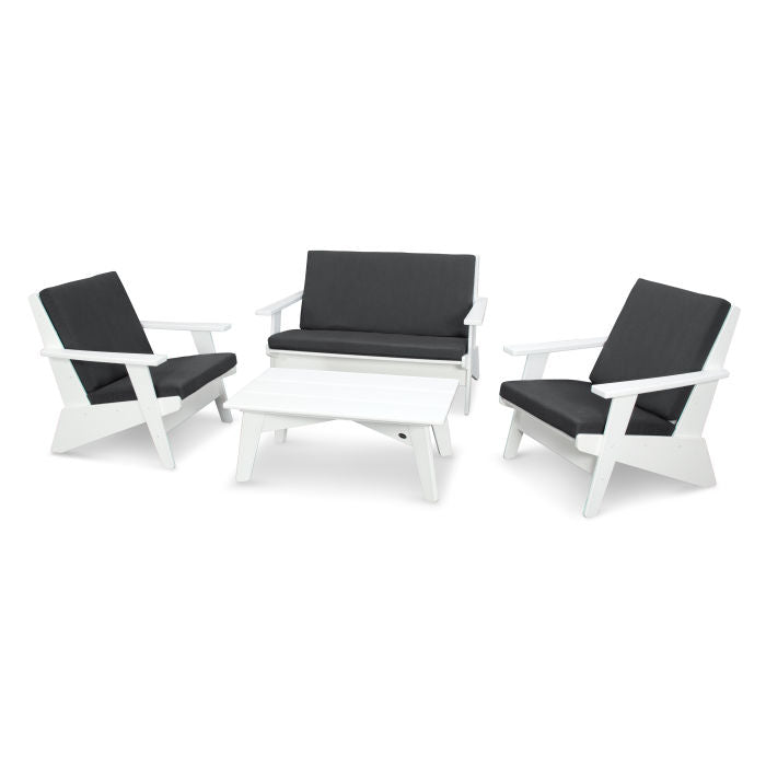 Riviera Modern Lounge 4-Piece Set
