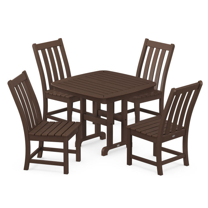 Vineyard 5-Piece Side Chair Dining Set