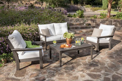 featured image of the blog titled "Polywood Patio Furniture: A Sustainable Solution for Outdoor Living"
