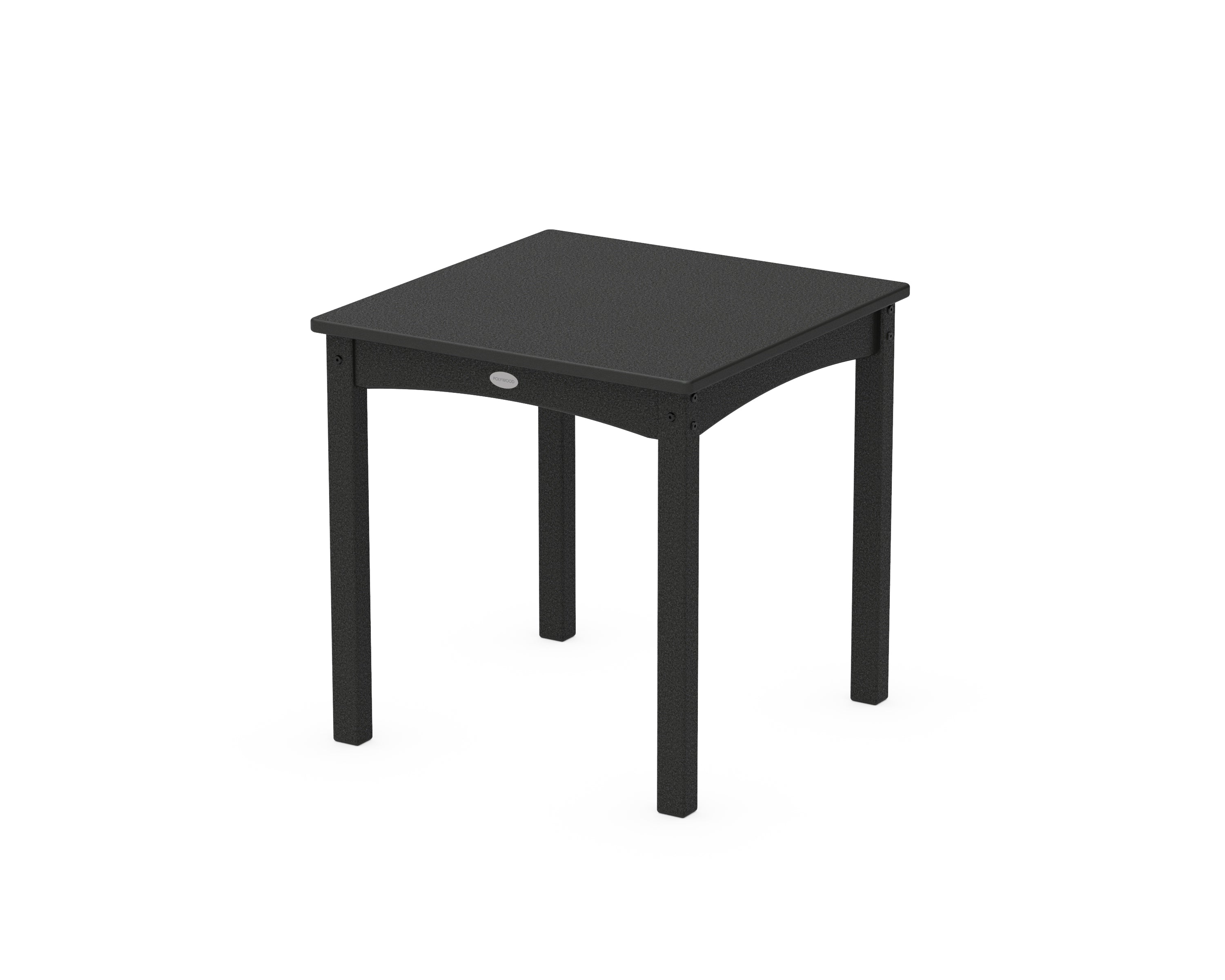 POLYWOOD® Kids 24" Dining Table in Black