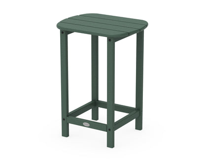 POLYWOOD® South Beach 26" Counter Side Table in Green